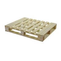 Used Heavy Block Wooden Pallet, all-round - 1200x1000x162mm