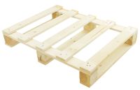 Wooden display pallet 800x600x120mm - 4 away