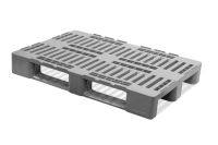H1 Hygine pallet 1200x800x160mm, open deck - upright edge