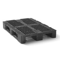 Plastic Pallet - 1200x800x150mm - Open Deck, 3 Skids
