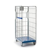 Plastic Base Roll Container - 800x640x1600mm - 