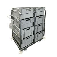 Internet Order Picking Trolley - Incl. 8 Stack and Nest Boxes 69721