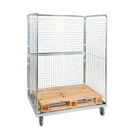 3 Sided Roll Container - 1350x950x1820mm - Euro Pallet Size
