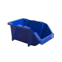 Open Front Plastic Storage Bin - 165x103x76mm - Grip Handle