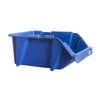 Open Front Plastic Storage Bin - 300x200x130mm - Grip Handle