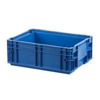 RL-KLT 4147 Stacking Box - 396x297x147.5mm - 17.35 Liters - Closed
