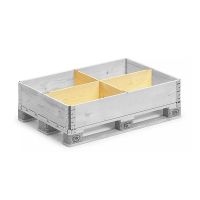 Divider for Pallet Collar - 1200x800x200mm - 4 Compartments