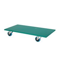 Dolly transport cart - 940x470x150mm, rubber wheels