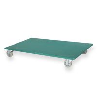 Large Dolly transport cart - 1040x600x150mm, rubber wheels