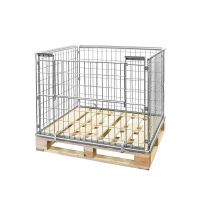 Collapsible Wire Pallet Converter - 1220x1020x870mm