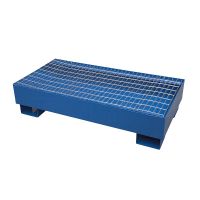 Steel drip tray 1220x620x280 mm - galvanized grid, 140L