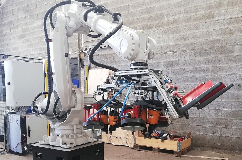 Bageri I nåde af repulsion Production automation - a new robot for the production of pallets in the  Netherlands and France - Articles