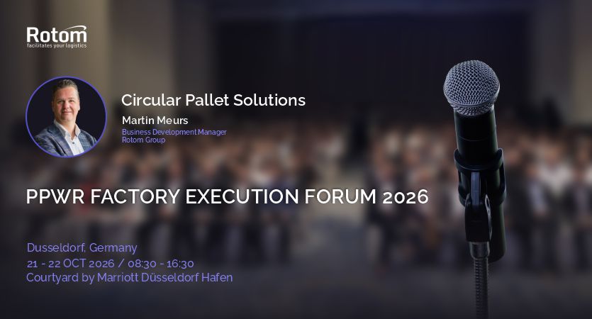 Rotom at the PPWR Factory Execution Forum 2026 in Düsseldorf, Germany