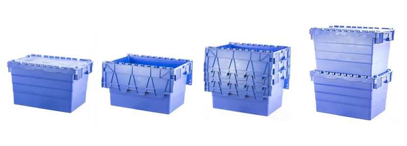Nestable and stackable boxes