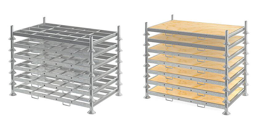 Storage of post pallets