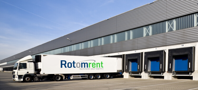 Rotom enables the easy rental of logistics products