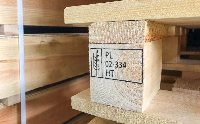 Features of the ISPM15 marking on wooden packaging
