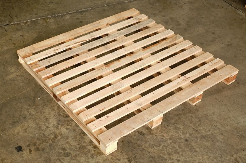 One-way wooden pallets - can they be used more than once?